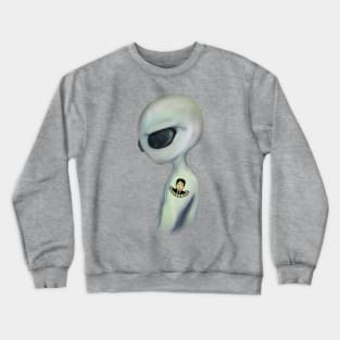 alien tattoo Crewneck Sweatshirt